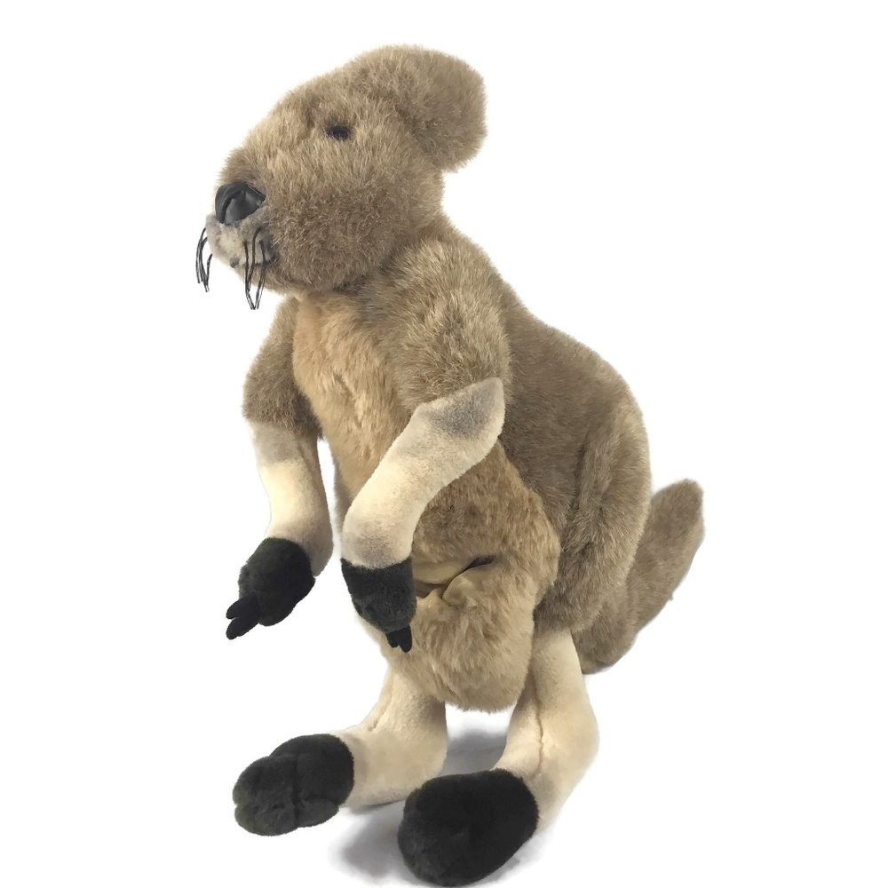 Discovery Channel Plush‎ Kangaroo Plush Stuffed Toy